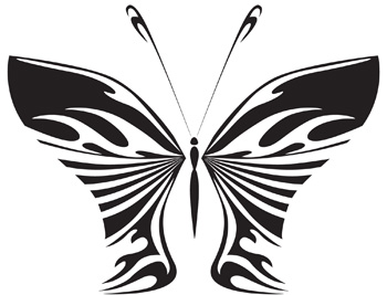 Tribal Butterfly 23